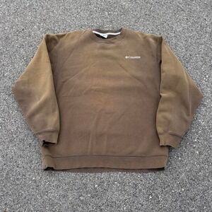 90s columbia faded earthy crewneck